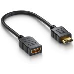 Kalanka - rallonge hdmi court - cl tv adaptateur rallonge de cble - hdmi mle vers hdmi femelle 4k ...