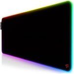 Kalanka - - rgb tapis de souris gaming xxl - led lumineuse tapis de souris multicolore 11 modes - 800 ...
