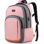 Kalanka - sac a dos femme, cartable fille pour college lyce compartiment pour 15. 6  ordinateur portable ...