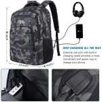 Kalanka - sac a dos garcons college, cartable garon homme pour college garcon lyce compartiment pour ...