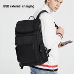 Kalanka - sac  dos ordinateur portable 17 pouces grande capacit homme impermable antivol sac  dos ...
