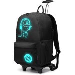 Kalanka - sac à dos pour ordinateur portable lumineux fonctionnel roulettes voyage Kalanka - sac à dos pour ordinateur portable lumineux fonctionnel roulettes voyage