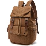 Kalanka - sac à dos en toile cartable vintage pour ordinateur portable daypack randonnée voyage grande ... Kalanka - sac à dos en toile cartable vintage pour ordinateur portable daypack randonnée voyage grande ...
