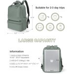 Kalanka - sac a dos voyage femme sac 40x20x25 ryanair sac a dos ordinateur femme sac a dos voyage cabine ...