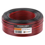 Kalanka - sc2075 câble d'enceinte 2x0. 75 mm cca (câble d'enceinte / câble audio), 2x0, 75mm, 10, 0m, ... Kalanka - sc2075 câble d'enceinte 2x0. 75 mm cca (câble d'enceinte / câble audio), 2x0, 75mm, 10, 0m, ...