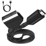 Kalanka - scart vers hdmi convertisseur pritel vers hdmi avec cble hdmi, supporte la commutation 4:3 ...