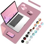 Kalanka - sous - main double face, sous - main impermable en cuir pu, grand tapis de souris pour bureau ...