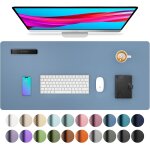 Kalanka - sous - main, tapis de bureau en cuir pu, tapis de souris, protection de bureau antidrapante, ...