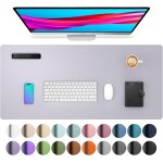 Kalanka - sous - main, tapis de bureau en cuir pu, tapis de souris, protection de bureau antidrapante, ...