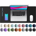 Kalanka - sous - main, tapis de souris, tapis de bureau, buvard de bureau en cuir pu antid�rapant, tapis ...