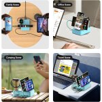 Kalanka - station de charge pour plusieurs appareils 75 w 5 ports usb - c usb - a support de chargeur ...