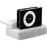 Kalanka - station dock d'accueil chargeur synchro données usb pour apple ipod shuffle 2g, 3g blanc Kalanka - station dock d'accueil chargeur synchro données usb pour apple ipod shuffle 2g, 3g blanc