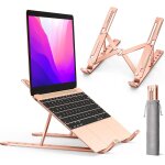 Kalanka - support ordinateur portable, support pc portable pliable  surlever 6 angles rglable, antidrapant ...