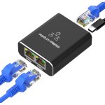 Kalanka - switch ethernet 2 port, rj45 splitter 1000 mbps, gigabit switch ethernet rj45 1 à 2 lan splitter ... Kalanka - switch ethernet 2 port, rj45 splitter 1000 mbps, gigabit switch ethernet rj45 1 à 2 lan splitter ...