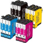 Kalanka - t0715 multipack cartouche d'encre pour epson t0711 t0712 t0713 t0714 pour epson stylus sx400 ...
