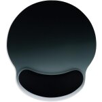 Kalanka - tapis de souris ergonomique noir avec repose - poignet en gel
