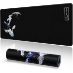 Kalanka - tapis de souris de jeu japonais xxl 800 x 300 mm grand tapis de bureau bords cousus imperm�able ...