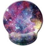 Kalanka - tapis de souris avec repose - poignet, repose - poignet ergonomique noir pur, coussin de poignet ...