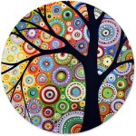 Kalanka - tapis de souris rond, tapis souris pour ordinateur pc bureau portable, etanche surface lisse, ... Kalanka - tapis de souris rond, tapis souris pour ordinateur pc bureau portable, etanche surface lisse, ...