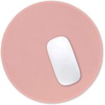 Kalanka - tapis de souris rond texturé de qualité supérieure - 21 x 21 cm - rose - bords cousus - antidérapant ... Kalanka - tapis de souris rond texturé de qualité supérieure - 21 x 21 cm - rose - bords cousus - antidérapant ...