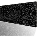 Kalanka - tapis de souris xl 600 x 300 mm ¿ grand tapis de bureau & gaming, base antid�rapante, bords ...