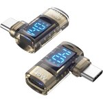 Kalanka - testeur d'alimentation usb c coud 140 w, adaptateur bidirectionnel avec cran, adaptateur ...