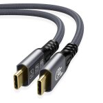 Kalanka - usb c cable 3. 2 gen 2x2 0. 5m, nylon usb - c cable 240w pd 3. 1 fast charge usb 3. 2 video ...