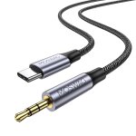 Kalanka - usb c to 2. 5mm auxiliary cable, usb c to 2. 5mm trs hifi nylon auxiliary braided cable for ...