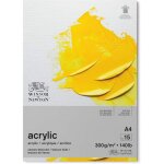 Kalanka - winsor & newton papier pour acrylique bloc 300g a4 15 feuilles