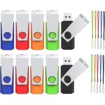 Kalanka - wooolken cle usb 4 go lot de 10, clé usb 2. 0 rotative flash drive pour pc, ordinateurs portables, ... Kalanka - wooolken cle usb 4 go lot de 10, clé usb 2. 0 rotative flash drive pour pc, ordinateurs portables, ...