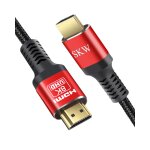 Kalcx - câble hdmi 2. 1 6m, 8k&4k uhd prend en charge 8k@60hz, 4k@120hz 144hz, dts:x, hdcp 2. 2&2. 3, ... Kalcx - câble hdmi 2. 1 6m, 8k&4k uhd prend en charge 8k@60hz, 4k@120hz 144hz, dts:x, hdcp 2. 2&2. 3, ...