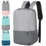 Kalec - 10l dcontract femmes sac a dos etudiant pochette d'ordinateur impermable oxford tissu mle ...