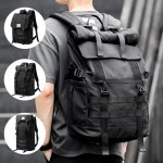 Kalec - sac a dos a roulettes pour hommes, rsistant a l'eau extensible, sac a dos pour ordinateur portable ...