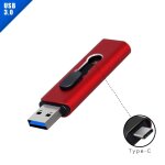 Kalpz - cl usb 2 en 1 pour tlphone adaptateur micro - type c, 128 go, 16 go, 32 go, 64 go, 3. 0 go, ...
