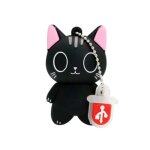 Kalpz - cl usb en forme d'animal, chat noir, chaton mignon de dessin anim, cl usb, cadeau cratif, ...