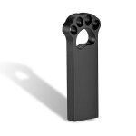 Kalpz - cl usb en mtal patte d'ours, 128 go, capacit relle, 64 go, argent, vente en gros, cl usb ...