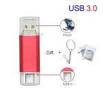 Kalpz - cl usb usb3. 0 otg 3 en 1 pour iphone / ipad / android / pc / type - c 128gb 64gb 32gb 16gb ...