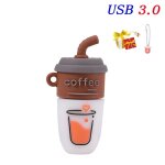 Kalpz - dessin anim haute vitesse usb 3. 0 cl usb 64gb tasse de caf couleur camra stylo lecteur avec ...
