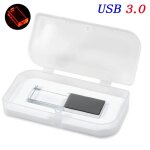 Kalpz - lampe led cristal dor usb 3. 0 cl usb 128gb cl mmoire 64g 3d gravure laser stylo lecteur ...