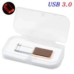 Kalpz - lampe led cristal dor usb 3. 0 cl usb 128gb cl mmoire 64g 3d gravure laser stylo lecteur ...