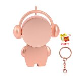 Kalpz - mignon mtal musique homme 128gb usb cl usb 64gb haute vitesse cl flash cl 32gb mariage cratif ...