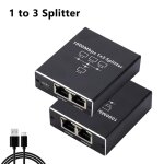 Kalpz - rpartiteur ethernet 1000mbps 1 a 2 / 3 / 4, extension rseau rj45 lan, rpartiteur internet ...