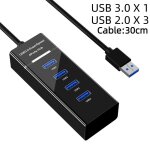 Kalpz - rpartiteur usb 3. 0 hub 4 7 ports multi usb hub 3 0 2. 0, extenseur hab 30 / 120cm, cble, accessoire ...
