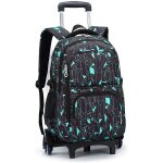 Kalsc - cartable a roulettes sac a dos pour garçons filles sac ecole roulant bagages sac de voyage pour ... Kalsc - cartable a roulettes sac a dos pour garçons filles sac ecole roulant bagages sac de voyage pour ...