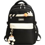 Kalsc - sac a dos fille scolaire, cartable adolescent collge, sac ecole lyce fille avec poche antivol, ...