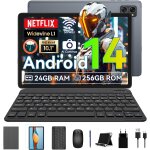 Kalws - a20 tablette tactile, 24 go + 256 go(2 to tf), tablette 10 pouces (1920x1200), 5000 mah, 8 mp ...