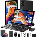 Kalws - android 15 tablette 11 pouces avec 36go ram + 256go rom(2to tf), octa - core, 8000 mah, 8mp + ...