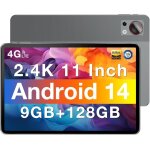 Kalws - t30se tablette 11 pouces, android 14 tablette tactile 8580mah 9gb + 128gb rom(tf 1tb) octa core ...