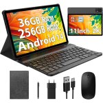 Kalws - tablette 11 pouces android 14 tablettes tactiles con 4g lte / 5g wifi, 36gb ram + 256gb rom, ...