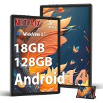 Kalws - tablette android 14 avec 5g wi - fi 6, 18go ram + 128go rom(1 to extensible), tablette tactile ...
